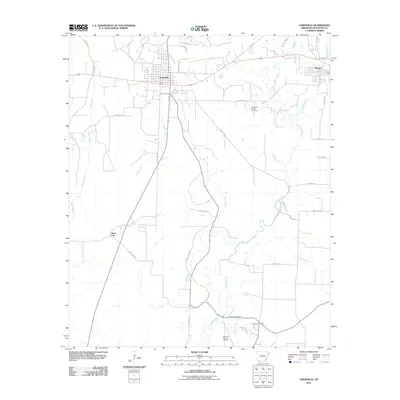 2011 Map of Lewisville, 2011 Print