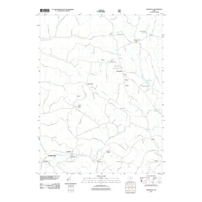 2011 Map of Lewisville, 2011 Print