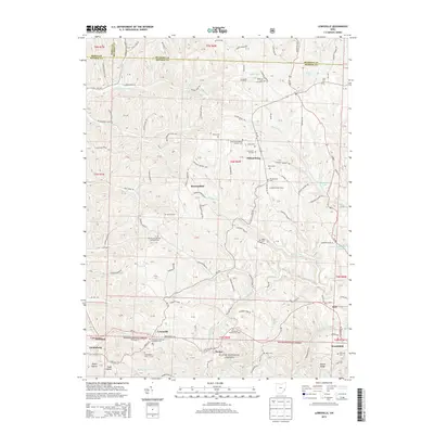 2013 Map of Lewisville, 2013 Print