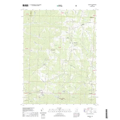 2019 Map of Lewisville, 2019 Print