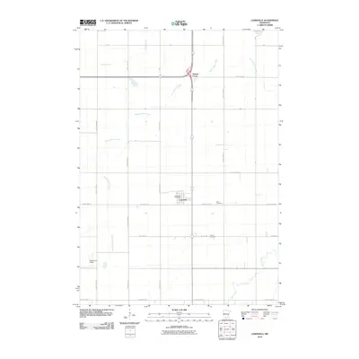 2010 Map of Lewisville, 2010 Print