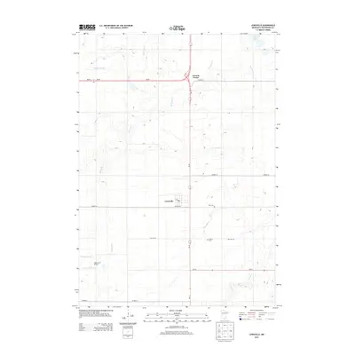2013 Map of Lewisville, 2013 Print