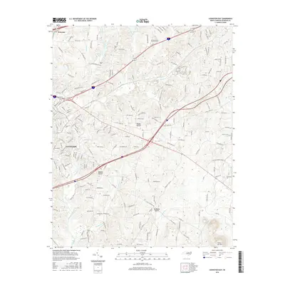 2016 Map of Lexington East, 2016 Print