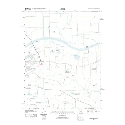 2012 Map of Lexington East, 2012 Print