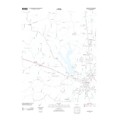 2013 Map of Lexington, 2013 Print
