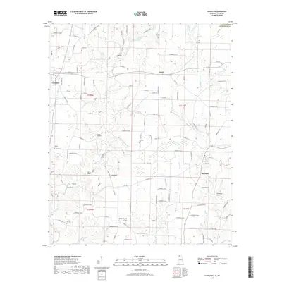 2018 Map of Lexington, 2018 Print