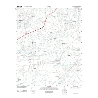 2011 Map of Lexington, 2011 Print
