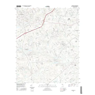 2017 Map of Lexington, 2017 Print