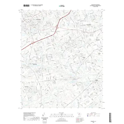 2020 Map of Lexington, 2020 Print