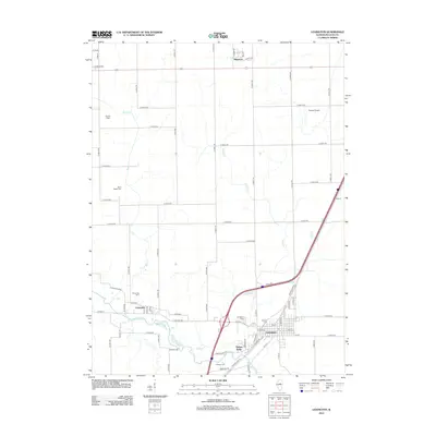 2012 Map of Lexington, 2012 Print