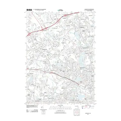 2012 Map of Lexington, 2012 Print
