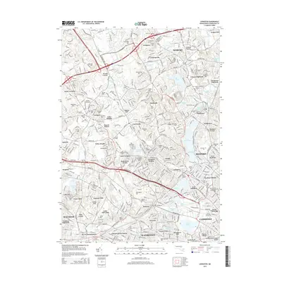 2015 Map of Lexington, 2015 Print