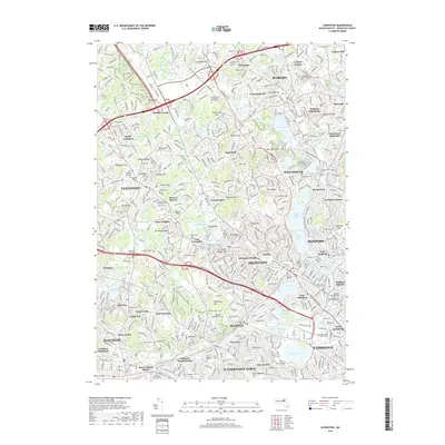 2018 Map of Lexington, 2018 Print
