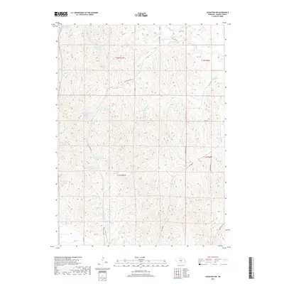 2017 Map of Lexington NW, 2017 Print