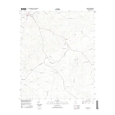 2014 Map of Lexington, 2014 Print