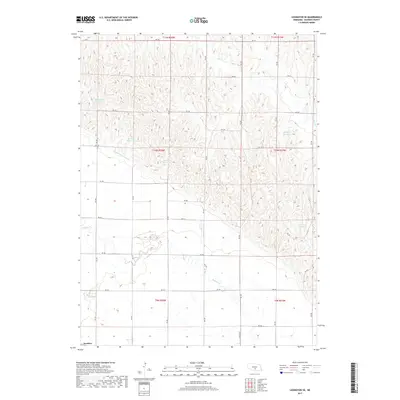 2017 Map of Lexington SE, 2017 Print