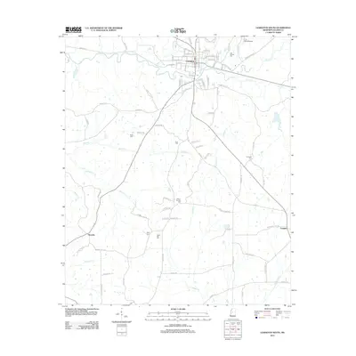 2012 Map of Lexington South, 2012 Print