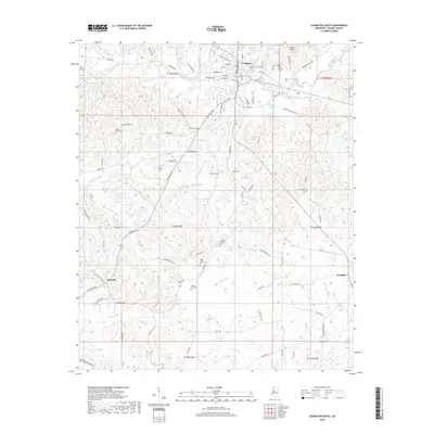 2018 Map of Lexington South, 2018 Print
