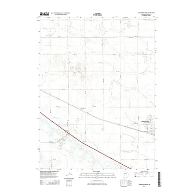 2014 Map of Lexington West, 2014 Print