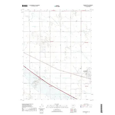 2017 Map of Lexington West, 2017 Print