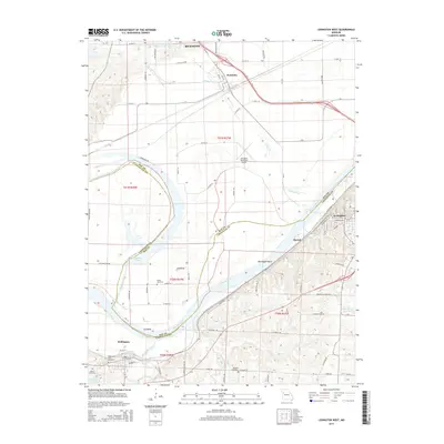 2015 Map of Lexington West, 2015 Print