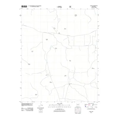 2011 Map of Leyba, 2011 Print