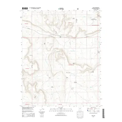 2013 Map of Leyba, 2013 Print