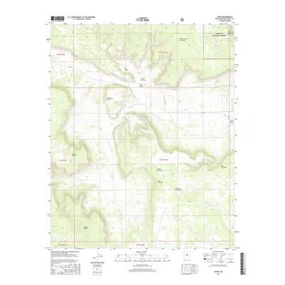 2017 Map of Leyba, 2017 Print