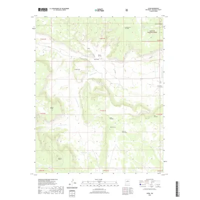 2020 Map of Leyba, 2020 Print