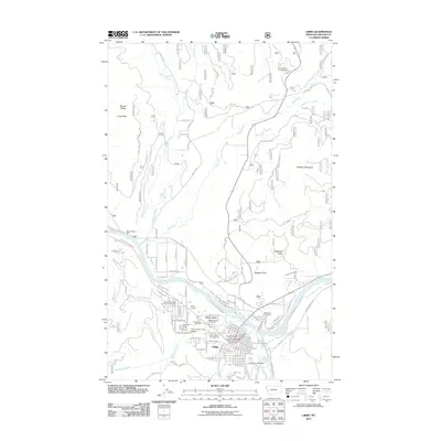 2011 Map of Libby, 2011 Print
