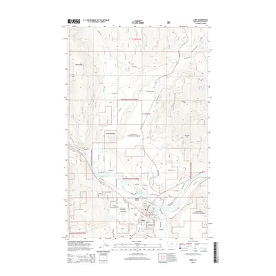 2014 Map of Libby, 2014 Print