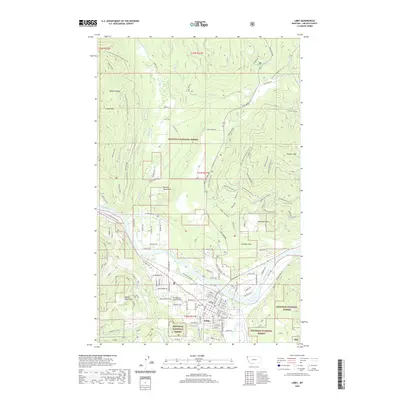 2020 Map of Libby, 2020 Print