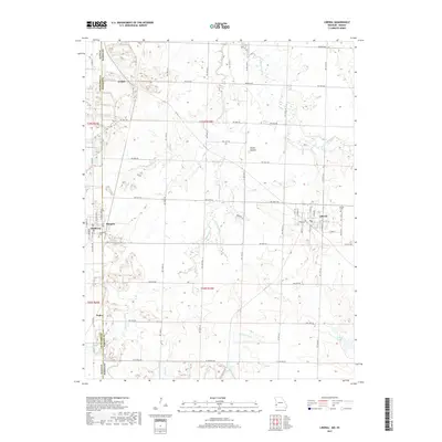 2017 Map of Liberal, 2017 Print