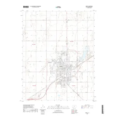 2018 Map of Liberal, 2018 Print