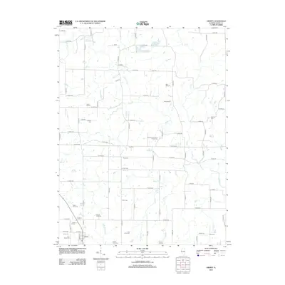 2012 Map of Liberty, 2012 Print