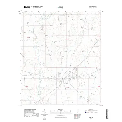 2018 Map of Liberty, 2018 Print