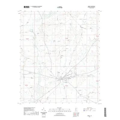 2020 Map of Liberty, 2020 Print