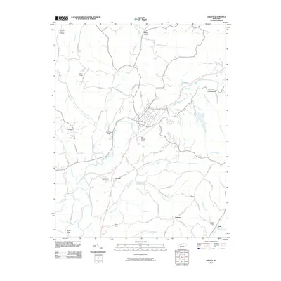 2010 Map of Liberty, 2010 Print