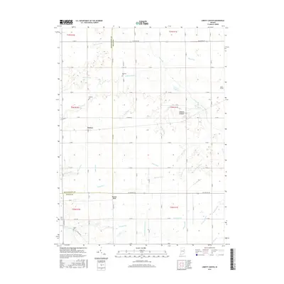 2016 Map of Liberty Center, 2016 Print