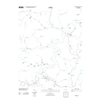 2013 Map of Liberty, 2013 Print