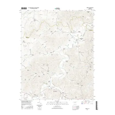 2016 Map of Liberty, 2016 Print