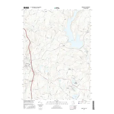2016 Map of Liberty East, 2016 Print