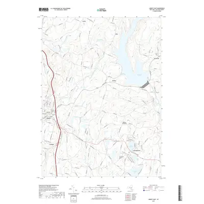 2019 Map of Liberty East, 2019 Print