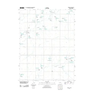 2011 Map of Liberty, 2011 Print