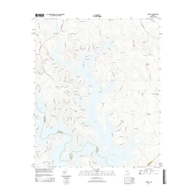2014 Map of Liberty, 2014 Print