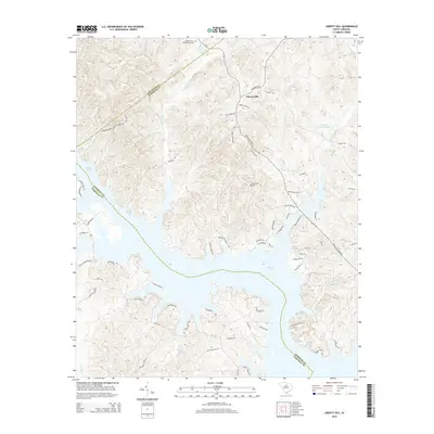 2014 Map of Liberty Hill, 2014 Print