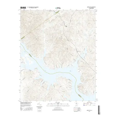 2017 Map of Liberty Hill, 2017 Print