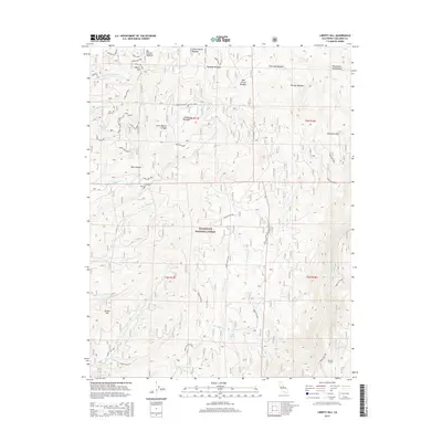 2015 Map of Liberty Hill, 2015 Print