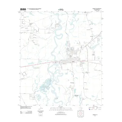 2013 Map of Liberty, 2013 Print