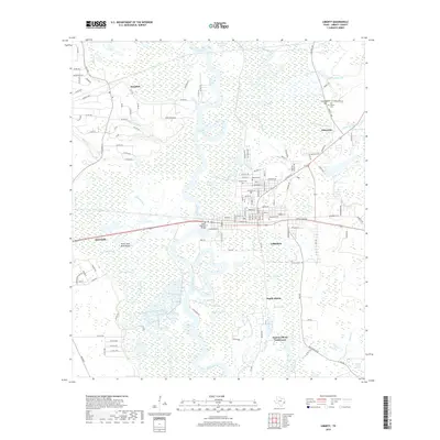 2019 Map of Liberty, 2019 Print